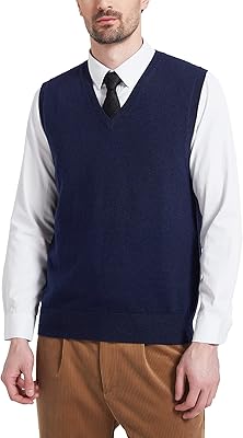 Pull pour homme en laine et cachemire mélangés, coupe décontractée, sans manches et col en v. Avec une telle variété de produits, DIAYTAR COTE D'IVOIRE est la boutique en ligne idéale pour faire ses courses en ligne en toute sécurité et rapidité. Les clients peuvent choisir parmi une gamme de produits allant de l'électronique aux produits alimentaires, en passant par les vêtements et les accessoires. C'est la destination par excellence pour les amateurs de shopping en ligne.