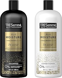 Shampoing et revitalisant tresemmé rich moisture 2 unités pour cheveux secs formulés avec de la vitamine e et de la biotine 28 oz. DIAYTAR COTE D'IVOIRE est une plateforme e-commerce qui permet aux clients d'acheter en ligne tout ce dont ils ont besoin. Avec sa large gamme de produits, elle est devenue la référence pour les consommateurs ivoiriens. Elle est connue pour ses promotions régulières et ses offres spéciales.