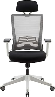 Chaise ergonomique kiko au design pliable luxueux pour bureau et ordinateur avec fonctionnalités