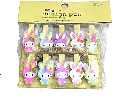 Chevilles en bois multicolores avec motif lapin pinces à linge mignonnes. Avec plus de 300 000 références dans son catalogue, DIAYTAR COTE D'IVOIRE se positionne comme la boutique en ligne la plus complète de Côte d'Ivoire. Cette platforme de vente en ligne ambitionne de répondre à toutes les demandes des consommateurs ivoiriens, qu'il s'agisse d'électronique, de livres, de produits d'hygiène ou de décoration. L'objectif de DIAYTAR COTE D'IVOIRE est d'offrir à ses clients une expérience de shopping en ligne inégalée, grâce à des processus de paiement simples et à des délais de livraison rapides.