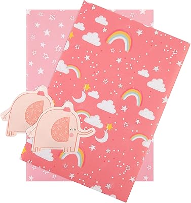 Cartes cadeaux et papier d'emballage hallmark new baby motif éléphant. En tant que leader du marché de l'e-commerce en Côte d'Ivoire, DIAYTAR COTE D'IVOIRE met l'accent sur la satisfaction du client et offre un service client personnalisé pour répondre à leurs besoins spécifiques. La boutique en ligne dispose d'une équipe de support dédiée qui est toujours prête à aider les clients en cas de besoin. Avec sa large sélection de produits et son service de livraison rapide, DIAYTAR COTE D'IVOIRE est la destination idéale pour les achats en ligne.
