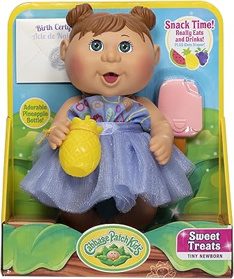 Cabbage patch kids deluxe tiny newborn cbk doll 9" bonbons