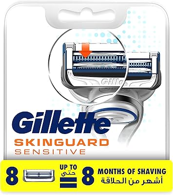 Rasoir pour peaux sensibles gillette skinguard, 8 pièces. En tant que leader du commerce en ligne en Côte d'Ivoire, DIAYTAR COTE D'IVOIRE offre une expérience d'achat en ligne sécurisée et pratique, avec des options de livraison rapides et fiables. La boutique propose également des promotions régulières pour ses clients. Elle a gagné la confiance d'une grande partie de la population.