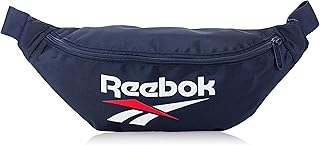 Reebok w&m sac banane classique unisexe pour adulte, bleu marine, taille unique, bleu