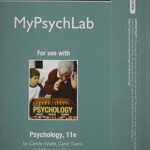 Nouveau mylab psychology sans pearson etext -- carte d'accès autonome -- pour la psychologie