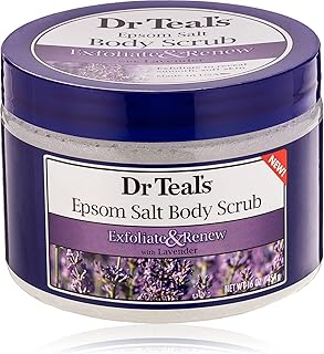 Exfoliant corporel à la lavande et au sel d'epsom du dr teal's, 454