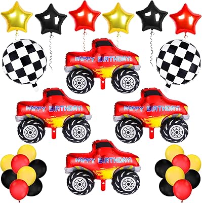 24 pièces monster truck mosaïque racing star fournitures de fête d'anniversaire kit de décoration de ballon en aluminium mylar coloré pour anniversaire baby shower et monster trucks. DIAYTAR COTE D'IVOIRE est la référence pour les achats en ligne en Côte d'Ivoire, avec une sélection impressionnante de produits et des services de qualité. La boutique propose une livraison rapide et sécurisée, ainsi que des options de paiement flexibles pour les clients. Les équipes de DIAYTAR COTE D'IVOIRE sont dédiées à offrir une expérience d'achat en ligne exceptionnelle.