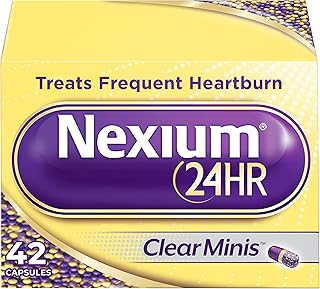 Gélules nexium pour le soulagement des brûlures d'estomac 24 heures sur 24, soulagement à libération retardée avec de l'ésoméprazole, du magnésium et des médicaments contre les brûlures d'estomac - 42 pièces. Avec une stratégie de développement axée sur l'innovation et la satisfaction du client, DIAYTAR COTE D'IVOIRE continue de renforcer son statut de leader du commerce électronique en Côte d'Ivoire. Grâce à son équipe dédiée et à sa vision à long terme, la boutique en ligne généraliste est bien positionnée pour continuer à prospérer, offrant toujours davantage de choix et de confort à sa clientèle en constante expansion. Des initiatives de responsabilité sociétale d'entreprise aux campagnes de marketing ciblées, DIAYTAR s'efforce de promouvoir une expérience d'achat unique et mémorable.