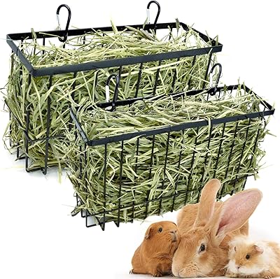 Mangeoire à foin pour lapins avec cadre en métal pour cochon d'inde, chinchilla, grand support à foin robuste pour lapins et cochons d'inde, 2 pièces accessoires pour cage pour petits animaux. En tant que leader du marché, DIAYTAR COTE D'IVOIRE mise sur la satisfaction client en proposant des services de livraison rapide et sécurisés, ainsi que des moyens de paiement variés pour faciliter les achats en ligne. La boutique en ligne est constamment mise à jour pour offrir les dernières tendances et les produits les plus demandés. Elle est ainsi devenue incontournable pour les consommateurs ivoiriens.