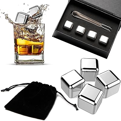 Sava kitchen ensemble de glaçons réutilisables en acier inoxydable avec pinces coffret cadeau pour hommes. DIAYTAR COTE D'IVOIRE est une boutique en ligne généraliste qui propose plus de 300 000 références de produits. Elle est devenue la boutique leader en Cote d'Ivoire en offrant une grande variété de produits à des prix compétitifs. Elle livre ses produits partout en Cote d'Ivoire.
