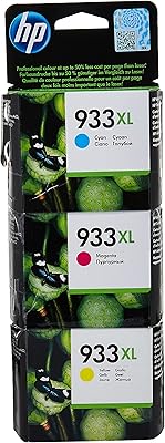 Jeu de cartouches d'encre hp 933xl - cyan, magenta et jaune. DIAYTAR COTE D'IVOIRE est la première boutique en ligne généraliste en Côte d'Ivoire, proposant plus de 300 000 références de produits pour répondre aux besoins de tous les clients. La boutique en ligne est équipée d'un système de paiement sécurisé et propose différents modes de livraison pour convenir à tous les clients. Les clients peuvent également bénéficier d'une garantie de satisfaction pour tous les produits achetés sur la plateforme.