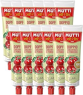 Pâte de tomates concentrée double tube moti, boîte de 24, rouge
