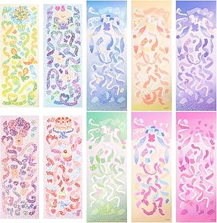 Autocollants décoratifs coréens awiki kpop 20 feuilles, autocollants coréens mignons pour scrapbooking, autocollants