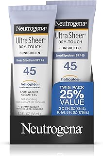 Crème solaire neutrogena ultra sheer dry touch fps 45, 3 oz