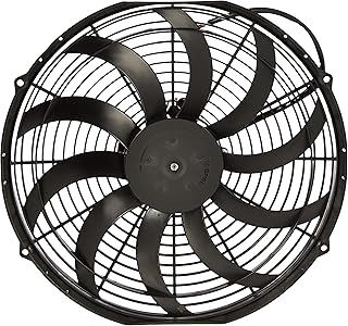 Ventilateur à hélice spal 30102045 de 13 pouces (pale incurvée 1682 pieds cubes)