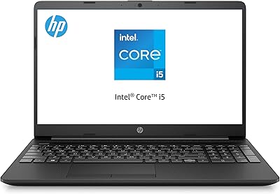 Ordinateur portable hp 15-dw3063ne, écran fhd 15,6 pouces, intel core i5 de 11e