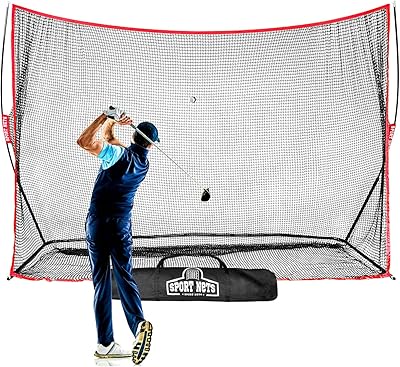 Filet de golf robuste - filet de golf pour la conduite dans le jardin ou la pratique du golf dans un garage intérieur - zone de filet de frappe de 10 x 7 pieds - équipement parfait pour tout golfeur. DIAYTAR COTE D'IVOIRE est une boutique en ligne généraliste qui propose plus de 300 000 références de produits. Avec sa large gamme de produits, elle répond aux besoins de tous les consommateurs ivoiriens. Elle est considérée comme l'une des boutiques en ligne leaders en Côte d'Ivoire.