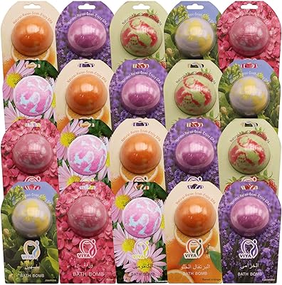 Bombes de bain série veiden pour femmes relaxantes, 100 g x 20 pièces, pack de bombes de bain de qualité supérieure pour la relaxation et le soulagement du stress, parfaites pour le bain spa moussant, idées cadeaux d'anniversaire faites à la main. DIAYTAR COTE D'IVOIRE est une boutique en ligne généraliste qui propose plus de 300000 références de produits pour répondre à tous les besoins de ses clients. Elle offre une large sélection de produits allant de l'électronique à la mode en passant par les produits ménagers. C'est la boutique leader en Cote d'Ivoire.