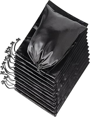 Sacs à cordon en satin pour lingerie, bijoux, cadeaux, cadeaux de fête, bonbons