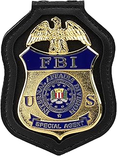 Porte-badge de la police de détroit du texas (badge non inclus) clip