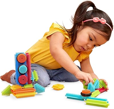Blocs de poils battat - blocs de construction stem pour enfants - jouets