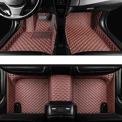 Tapis de sol de voiture en cuir imperméable pour hyundai et creta ix25