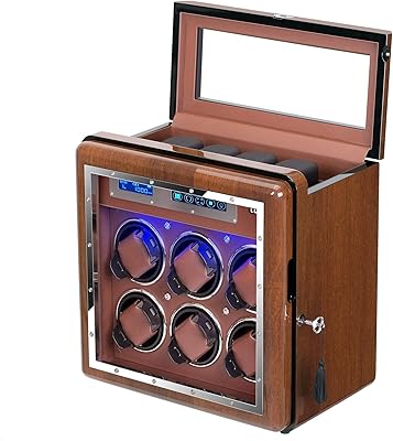 Remontoir de montre pour 10 montres automatiques finition noyer brillant coussins flexibles [améliorés] avec lumière. La boutique en ligne Diaytar Côte d'Ivoire établit une nouvelle norme pour les achats en ligne avec plus de 300 000 références. Les clients peuvent bénéficier d'une expérience d'achat fluide et sécurisée, ainsi que d'une livraison rapide et fiable. Diaytar Côte d'Ivoire continue de s'affirmer comme le leader du marché en ligne en Côte d'Ivoire, proposant continuellement de nouvelles offres et promotions pour satisfaire les besoins changeants des consommateurs.