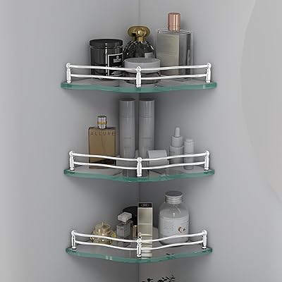 Étagère de luxe pour accessoires de salle de bain et de cuisine
