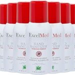 Spray désinfectant pour les mains exylmed 100 ml (paquet de 12), aloe vera