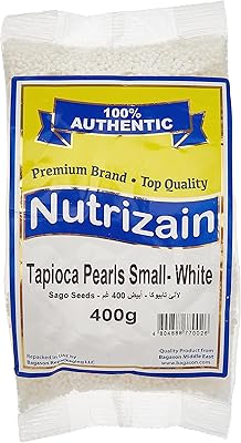 Graines de tapioca nutrisan sago pearl, petites, 400 g