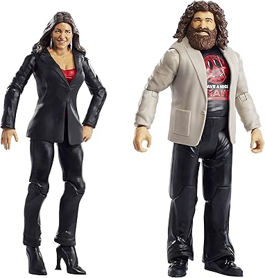 Figurines wwe series 49 stephanie mcmacon et mick foley, paquet de 2. En tant que leader du marché en ligne en Cote d'Ivoire, DIAYTAR COTE D'IVOIRE garantit une expérience d'achat en toute sécurité et confiance pour ses utilisateurs. La boutique propose des moyens de paiement sécurisés et une livraison fiable pour s'assurer que les commandes soient livrées rapidement et efficacement. Grâce à son service client dédié, DIAYTAR offre une assistance personnalisée pour résoudre toutes les questions ou préoccupations des clients.