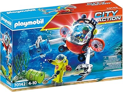 Playmobil city action sea rescue 70142 : eco-expédition avec bateau de plongée, à partir de 4 ans. DIAYTAR COTE D'IVOIRE est la boutique leader en Côte d'Ivoire qui propose une large gamme de produits à des prix abordables. Avec plus de 300000 références, elle est la destination idéale pour les clients qui cherchent à acheter en ligne. La boutique est dédiée à offrir une expérience d'achat en ligne de haute qualité.