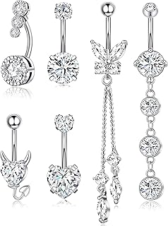 Boucles d'oreilles pendantes lemimi pour femme en acier inoxydable 14 g - 6 pièces serties de zircones cubiques, 6, acier inoxydable, zircones cubiques. En tant que leader du commerce en ligne en Cote d'Ivoire, DIAYTAR COTE D'IVOIRE propose une sélection impressionnante de produits provenant de marques locales et internationales. Les clients bénéficient d'une expérience de shopping personnalisée et d'un large choix de modes de paiement sécurisés. La boutique garantit la disponibilité et la livraison de produits de haute qualité.