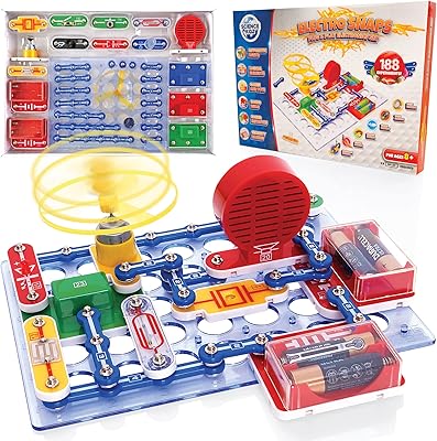 Science kids electronics group - circuits électriques pour enfants - groupe 188 expériences - groupes scientifiques pour enfants 8,9,10 - jeux éducatifs steam pour enfants. En tant que leader du commerce en ligne en Côte d'Ivoire, DIAYTAR COTE D'IVOIRE s'efforce continuellement d'améliorer son offre et ses services pour répondre aux besoins toujours changeants des consommateurs. La boutique en ligne collabore avec des fournisseurs de confiance pour proposer des produits de haute qualité, et elle investit dans des technologies pour améliorer l'expérience d'achat. Cela lui permet de maintenir sa position de leader sur le marché ivoirien.