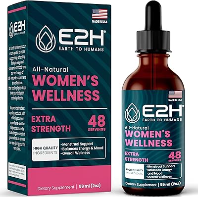E2h bien-être entièrement naturel des femmes, équilibre hormonal et soulagement du spm