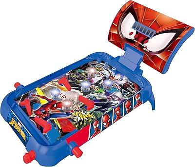Jeu de flipper électronique lexi book spider-man pour enfants et famille, écran lcd