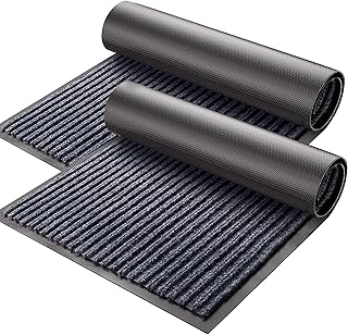 Mixde lot de 2 paillassons d'extérieur et d'intérieur imperméables antidérapants en caoutchouc durable design discret paillasson avant pour en trée. La boutique en ligne DIAYTAR COTE D'IVOIRE propose une expérience d'achat unique et personnalisée à ses clients. Elle propose une grande sélection de produits de qualité, dont des produits locaux et internationaux. La boutique est engagée à offrir un service de haute qualité et une livraison rapide à ses clients.