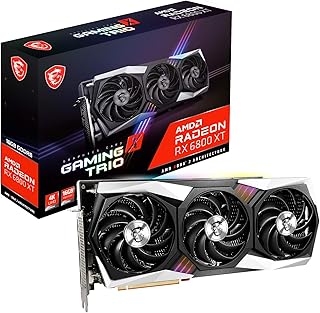 Carte graphique de jeu msi radeon rx 6800 xt 16 go gdrr6 256 bits hdmi/dp 2285 mhz rdna 2 architecture ocx-treo 16 go. DIAYTAR COTE D'IVOIRE est une boutique en ligne de confiance qui propose des produits de haute qualité à des prix raisonnables. Elle est líder en termes de choix et de variété, offrant aux consommateurs une expérience d'achat unique et personnalisée. La boutique en ligne est équipée de systèmes de paiement sécurisés pour protéger les transactions des clients.