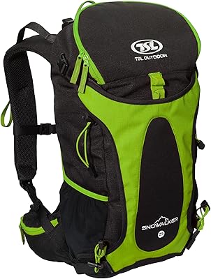 Sac à dos tsl snowalker, vert, 50 x 27 x 20 cm, 25