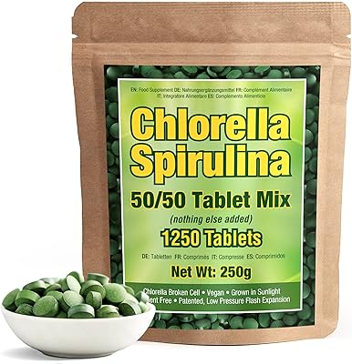 Chlorella spiruline premium | 1250 comprimés (approvisionnement de 4 mois) | sans ogm | végétarien | pousse au soleil | couleur vert foncé | parois cellulaires craquelées | alcaline | riche en protéines avec du fer et du zinc | de good nutted. Notre boutique en ligne propose une sélection de plus de 300 000 articles de toutes catégories. Chez DIAYTAR COTE D'IVOIRE, nous nous engageons à vous apporter les produits les plus récents et les plus tendances. Nous sommes fiers de notre expertise et de notre capacité à vous offrir les meilleurs produits à des prix raisonnables.