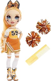 Poupée rainbow high poppy rowan de cheer - poupée pom-pom girl orange élégante avec 2 pompons et accessoires, excellent cadeau pour les enfants âgés de 6 à 12 ans. DIAYTAR COTE D'IVOIRE se distingue par sa politique de prix très avantageuse et son service client de haute qualité. Les clients peuvent ainsi profiter de promotions régulières et de réductions sur une multitude de produits.