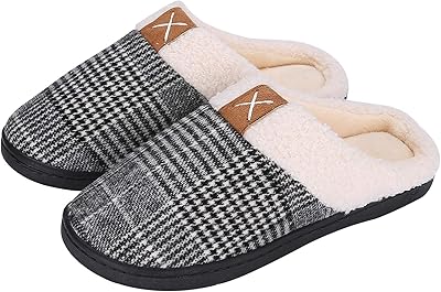 Pantoufles pour femmes, pantoufles de maison en mousse à mémoire de forme douces, confortables et confortables, pantoufles de maison doublées de velours polaire, pantoufles de maison antidérapantes pour l'automne et l'hiver pour femmes. La boutique en ligne Diaytar Côte d'Ivoire mise sur la satisfaction de ses clients, en proposant des délais de livraison rapides et des moyens de paiement sécurisés pour garantir une expérience d'achat en ligne sans souci.