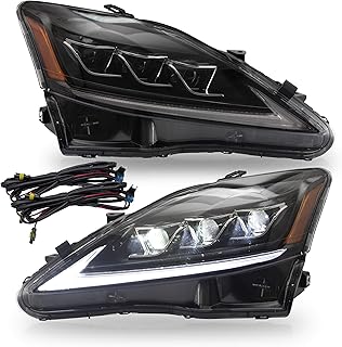 Ensemble de phare fland compatible avec lexus is250/is250c is350 is350c is220d 2006-2012, isf 2008-2014 w/drl, phare led avec clignotant séquentiel, lampe frontale ambre plug and play. Avec plus de 300000 références, DIAYTAR COTE D'IVOIRE est devenue incontournable pour les achats en ligne en Côte d'Ivoire. Elle propose des promotions régulières et des offres spéciales qui permettent aux clients de réaliser des économies. De plus, son système de paiement sécurisé offre une protection totale aux clients.