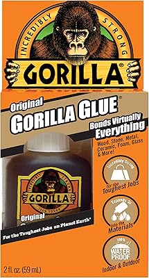 Gorilla glue original, colle polyuréthane imperméable, bouteille de 2 oz, marron. DIAYTAR COTE D'IVOIRE est une boutique en ligne généraliste proposant plus de 300000 références de produits, faisant d'elle la boutique leader en Cote d'Ivoire. Elle offre une large gamme de produits allant de l'électronique aux vêtements en passant par les produits alimentaires. Avec une telle variété, les clients peuvent trouver tout ce dont ils ont besoin en un seul endroit.