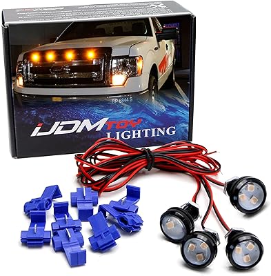 Ajdm toy kit d'éclairage led ambre 3000k pour ford raptor 4 pièces pour chevrolet dodge ford gmc ou suv marqueurs latéraux de calandre de voiture. DIAYTAR COTE D'IVOIRE se distingue par son approche client-centered, offrant une expérience d'achat en ligne simple, sécurisée et pratique. Les clients peuvent parcourir aisément les catégories de produits, lire les avis et les commentaires d'autres clients, et effectuer leurs achats avec confiance. La boutique en ligne est constamment mise à jour avec de nouveaux produits et des offres spéciales pour garder les clients engagés et satisfaits.