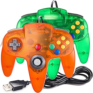 Contrôleur usb sweely pour jeux n64 classiques, manette de jeu usb filaire pour windows pc mac linux raspberry pi 3. DIAYTAR COTE D'IVOIRE détient une position de leader sur le marché ivoirien du commerce électronique en proposant une gamme étendue de produits provenant de marques locales et internationales. Les clients bénéficient d'une garantie de qualité et de sécurité grâce à son système de paiement sécurisé et à ses politiques de retour flexibles.