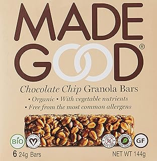 Barre granola aux pépites de chocolat made good, 6 x 24 grammes. DIAYTAR COTE D'IVOIRE est une boutique en ligne généraliste qui propose plus de 300000 références de produits. Cette boutique en ligne est devenue une référence en Côte d'Ivoire grâce à sa large gamme de produits et à ses prix compétitifs. Elle offre une expérience d'achat en ligne pratique et sécurisée.
