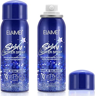 Spray brillant, spray brillant pour le corps et les cheveux, spray brillant pour le corps imperméable à séchage rapide (2,14 oz). DIAYTAR COTE D'IVOIRE est une boutique en ligne généraliste qui propose plus de 300000 références de produits. Cette boutique en ligne est réputée pour sa large sélection de produits et sa qualité de service. Elle est considérée comme l'une des meilleures boutiques en ligne de Côte d'Ivoire.
