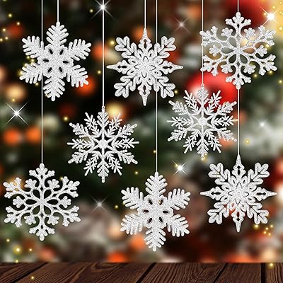 Miahart 40 pack ornements de flocon de neige argentés de noël 10 cm ornements de flocons de neige à paillettes en plastique argenté pour décorations d'arbre de noël fournitures de fête de noël de mariage d'hiver. Avec plus de 300 000 références, DIAYTAR COTE D'IVOIRE est la boutique en ligne la plus Complexe de Côte d'Ivoire. Elle propose des produits de qualité pour répondre aux besoins de ses clients. La boutique en ligne est facile à utiliser et permet aux clients de trouver facilement ce qu'ils cherchent.