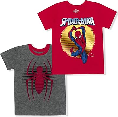 Lot de 2 t-shirts marvel spiderman boys pour tout-petits et tout-petits - rouge/gris. En tant que leader du commerce électronique en Côte d'Ivoire, DIAYTAR COTE D'IVOIRE propose une expérience d'achat unique aux consommateurs locaux, avec des produits provenant de marques renommées ainsi que des vendeurs locaux. La boutique en ligne généraliste offre une sélection vaste et variée, facilitant ainsi la recherche et l'achat en ligne pour tous les clients, quels que soient leurs besoins ou leurs préférences.